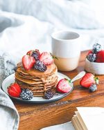 Berry Pancakes Paint By Numbers