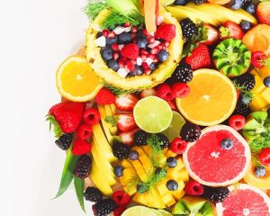 Fresh Fruits Paint By Numbers
