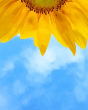 Sunflower Leaves Paint By Numbers