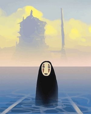 Kaonashi No Face Paint By Numbers