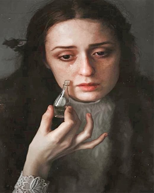 Woman Crying Paint By Numbers