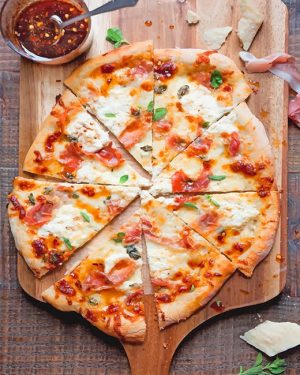 Italian Pizza Paint By Numbers