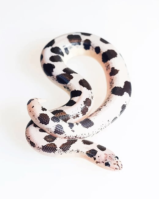 Black And White Snake Paint By Numbers