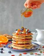 Honey Pancakes Paint By Numbers