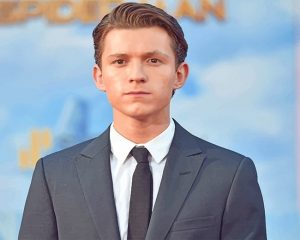 Classy Tom Holland Paint By Numbers