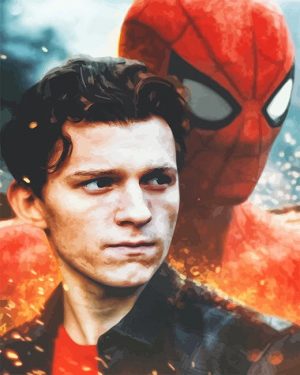 Tom Holland Spider Man Paint By Numbers