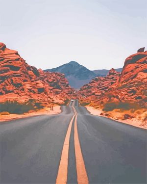 The Unknown Road Paint By Numbers