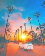 VW Camper Van Paint By Numbers