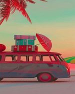 Volkswagen Van Paint By Numbers