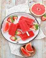 Strawberry Popsicles Paint By Numbers