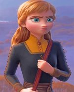 Frozen Anna Paint By Numbers