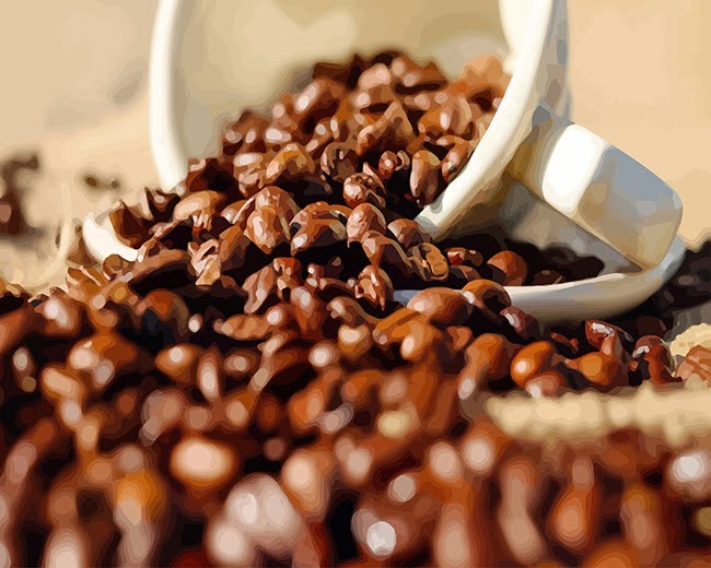 Coffee Beans Paint By Numbers