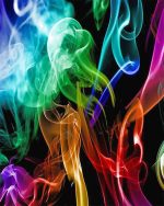 Colorful Smoke Paint By Numbers