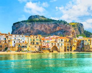 Cefalu Sicily Paint By Numbers