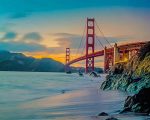 Golden Gate Bridge Paint By Numbers