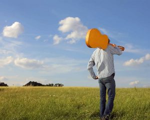 Man And Guitar Paint By Numbers