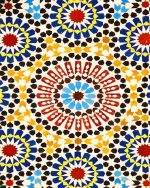 Moroccan Mosaic Paint By Numbers