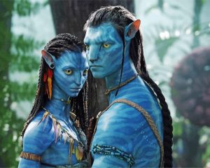 Jake Sully And Neytiri Paint By Numbers