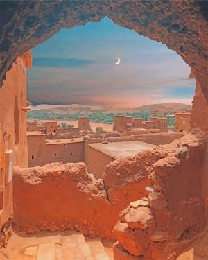 Ait Benhaddou Morocco Paint By Numbers