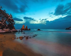 Beach At Night Paint By Numbers