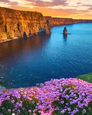 Cliffs Of Moher Ireland Paint By Numbers