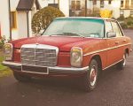 Mercedes Benz W114 Paint By Numbers