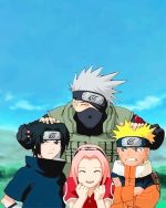 Naruto Team 7 Paint By Numbers