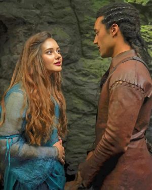 Nimue And King Arthur Paint By Numbers