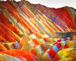 China Rainbow Mountains NEW Paint By Numbers