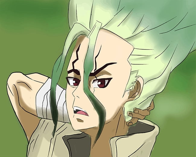 Senku Ishigami Paint By Numbers
