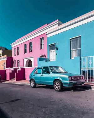Bo Kaap South Africa Paint By Numbers