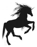 Unicorn Silhouette Paint By Numbers