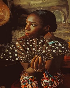 Classy African Woman Paint By Numbers