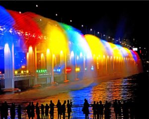Banpo Bridge Paint By Numbers