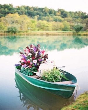 Flowers Boat Paint By Numbers