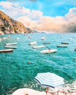 Praiano Beach Paint By Numbers