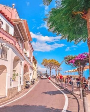 Summer Amalfi Coast Paint By Numbers