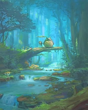 Kaonashi And Totoro NEW Paint By Numbers