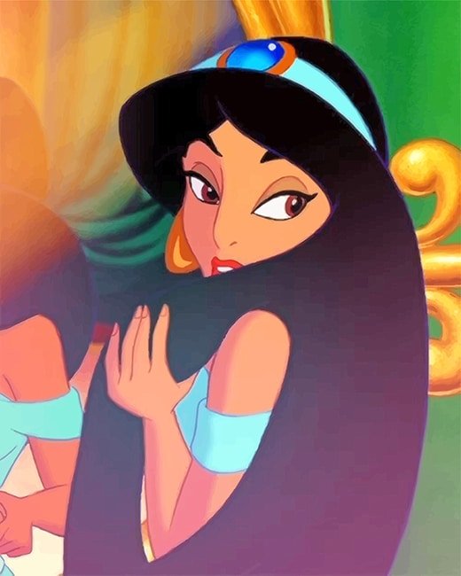 Aladdin Jasmine Paint By Numbers