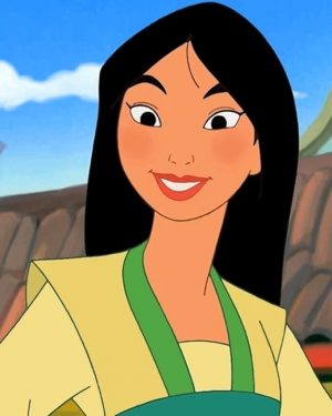 Mulan Princess Paint By Numbers