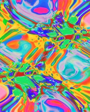 modern Colorful art NEW Paint By Numbers