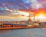 Sunset Istanbul City Paint By Numbers
