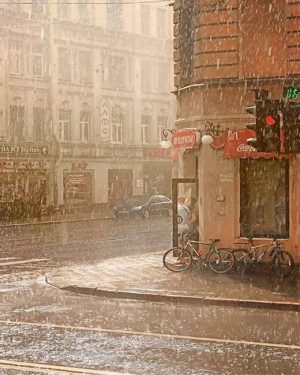 Rainy Day Paint By Numbers