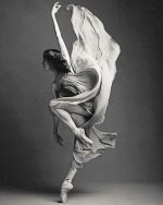 Black And White Ballerina NEW Paint By Numbers