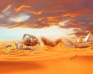 Egypt Desert Paint By Numbers