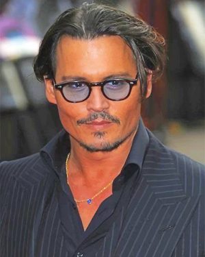 The Legend Johnny Depp Paint By Numbers