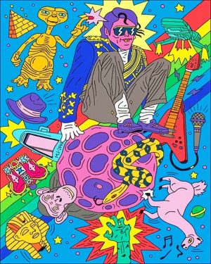 Abstract Illustration NEW Paint By Numbers