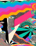 Abstract Weird Eyes NEW Paint By Numbers