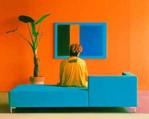 Aesthetic Lonely Man NEW Paint By Numbers