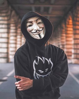 Anonymous Boy Paint By Numbers